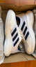 ADIDAS阿迪達斯羽毛球鞋男運動(dòng)訓練網(wǎng)球鞋ID2470 白藍 42  曬單實(shí)拍圖