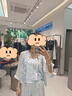 清水溪漢初柿柿如藝 清水溪漢初國風(fēng)漢服唐褙子牛仔套裝改良漢元素日常百搭 淺天藍吊帶 準現貨 S 曬單實(shí)拍圖