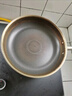 九陽(yáng)平底鍋不粘鍋304不銹鋼煎鍋蜂窩含鈦火紅環(huán)感溫家用牛排鍋電磁爐 健康含鈦丨CF554 28cm 曬單實(shí)拍圖