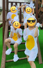 萌夫幼兒園大童十二生肖動(dòng)物演出服老鼠小雞兔子鴨子羊豬青蛙小狗衣服 20新款白兔短款 130 【身高120-130厘米】 曬單實(shí)拍圖