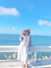 微光里 沙灘草帽女夏季海邊度假大帽檐遮陽太陽帽子大沿春秋出游漁夫帽 米色16cm帽檐 均碼 曬單實拍圖