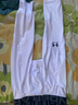 安德瑪（UNDERARMOUR）HeatGear Vanish男子訓(xùn)練運(yùn)動(dòng)緊身七分褲1361588 白色101 XL 曬單實(shí)拍圖