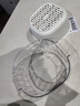優(yōu)勤（YOUQIN）洗菜盆雙層瀝水籃廚房用品客廳茶幾家用水果盤籃子盆子淘菜盆 1.2L 【白色小號】雙層瀝水籃 曬單實拍圖