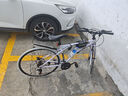 獅卡途死飛自行車成年人學(xué)生上下班代步車雙碟剎減震變速越野公路賽車 30高刀-白黑色+騎行大禮包 26寸24速直把 曬單實(shí)拍圖