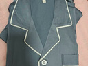 羅蒙睡衣男情侶冰絲夏家居服2025新款男春秋仿真絲綢套裝薄透氣灰 2XL 曬單實(shí)拍圖