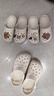 ABC KIDS兒童拖鞋夏季男女童涼鞋軟底洞洞鞋卡皮巴拉沙灘鞋8597粉色30-31 曬單實(shí)拍圖
