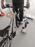 EG7山地自行車成人學(xué)生變速越野單車雙減震賽車26寸青少年男女 輻條【加厚車輪-加厚車架】黑白 24寸21速【適合：145-165CM】 曬單實拍圖