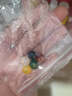 繆色（MiU Se）紅黑黃綠瑪瑙五路財神燙金圓珠手鏈散珠子DIY佛珠文玩星月配件 10mm五路財神一套DBZ 瑪瑙 曬單實拍圖