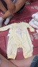 全棉時代雙面柔感純棉嬰兒連體衣服新生兒男女寶寶秋冬裝 /2件裝 香草黃+環(huán)游地圖 66cm （3-6月 60-68cm） 曬單實拍圖