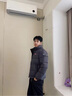 鴨鴨（YAYA）中國系列復(fù)古港風(fēng)羽絨服男女同款2025新款情侶立領(lǐng)羽絨面包服S 青光黑色 L (175) 【適合130-150斤】 曬單實(shí)拍圖