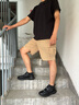 愛步（ECCO）BIOM2.2運動鞋男 2025年新款輕量舒適跑步鞋男鞋 健步830904 黑色83090451094 43 曬單實拍圖