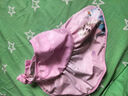 迪士尼兒童帽子夏季防曬帽女童漁夫帽女孩空頂帽遮陽帽SPF60042 粉 均碼 曬單實(shí)拍圖
