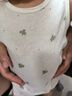 babylove嬰兒背心夏季純棉網(wǎng)眼清新夏日寶寶無袖t恤打底上衣清涼夏裝 曬單實(shí)拍圖