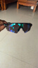 歐克利Oakley Radar Ev雷達9208公路車運動跑步偏光太陽騎行眼鏡 磨砂黑綠框偏光譜銳智寶石綠鏡片 曬單實拍圖
