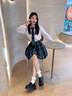 啄木鳥厚底小皮鞋女25年春夏季新款英倫風(fēng)單鞋女日系jk配裙子百搭樂福鞋 黑色 37 (235mm) 曬單實(shí)拍圖