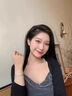 中國黃金（CHINA GOLD）足銀手鏈女海洋之心手串小眾設(shè)計(jì)飾品七夕情人節(jié)送女朋友生日禮物 【炫彩藍(lán)】足銀海洋之心手鏈+玫瑰禮盒 曬單實(shí)拍圖