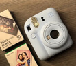 INSTAX富士instax立拍立得 一次成像相機(jī) mini12精美禮盒 月光茉莉 含10張fafa花邊相紙 曬單實(shí)拍圖