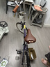 大行（DAHON）D10折疊自行車20英寸10速成人復(fù)古風(fēng)單車HAC003 藍(lán)紫幻彩  曬單實(shí)拍圖