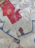 浪莎睡衣女100%純棉月子服春秋季帶胸墊可調節(jié)腰圍家居服可外穿套裝 曬單實拍圖