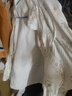 ROVO純棉孕婦夏季月子服睡衣產(chǎn)后哺乳100%純棉開衫套裝喂奶專用居家服 天使兔【帶胸墊】 XL（適合于140-160斤） 曬單實拍圖