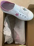 SkechersSkechers斯凱奇童鞋一腳蹬包頭涼鞋春夏季女中童洞洞鞋308310L 曬單實(shí)拍圖
