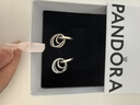 潘多拉（PANDORA）親情永恒耳環(huán)三環(huán)交纏耳墜送親人時尚簡約送母親情人節(jié)禮物 曬單實拍圖