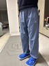 MIZUNO美津濃童裝兒童褲子男童春秋季運(yùn)動(dòng)長(zhǎng)褲中大薄款防蚊褲 牛仔藍(lán) 140 cm (建議身高135-145cm) 曬單實(shí)拍圖