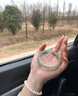 凈心石【七夕情人節(jié)禮物】和田玉淺青玉手鐲多口徑可選附送證書57-58mm 曬單實(shí)拍圖