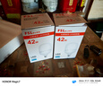 FSL佛山照明大功率LED燈泡42W節(jié)能燈具E27螺口6500K白光柱形 曬單實拍圖