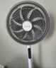 創(chuàng)維【全屋驅(qū)蚊】空氣循環(huán)扇家用電風(fēng)扇落地扇2025新款大風(fēng)量語音遙控輕音節(jié)能臥室小風(fēng)扇Q522 白咖色 曬單實(shí)拍圖