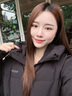 波司登（BOSIDENG）25年新款羽絨服90絨女短款連帽保暖防風(fēng)修身加厚外套B250245112XS 黑色|8056-經(jīng)典極簡(jiǎn)風(fēng) M 165/88A 【110斤-120斤】 曬單實(shí)拍圖