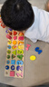 福孩兒嬰幼兒童蒙氏早教益智玩具男孩女孩寶寶數(shù)字形狀積木拼圖生日禮物 曬單實(shí)拍圖