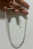 周六福S925銀珍珠項鏈女生日禮物X0512047 米珠5-6mm 40+3cm 曬單實拍圖