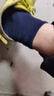 北極絨襪子男長(cháng)筒100%純棉10A防臭抗菌黑色高長(cháng)襪純色商務(wù)休閑秋冬季5雙 曬單實(shí)拍圖