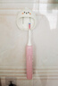 絲凱微（Jskywill） Jskywill絲凱微電動(dòng)牙刷男女成人全自動(dòng)聲波充電學(xué)生情侶套裝s100 落櫻粉（4牙刷頭+收納包） 曬單實(shí)拍圖