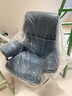 思特萊斯（Stressless）旗艦紅寶石沙發(fā)椅客廳真皮沙發(fā)休閑椅挪威進口躺椅午休椅國家補貼 三叉星--寶羅馬皮--杏仁黃色 曬單實拍圖