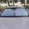 蔻帥汽車遮陽擋遮陽簾車窗防曬前擋窗簾遮陽傘隔熱全車車衣夏季車內(nèi)用 鈦銀大號加厚款【三廂車/SUV/MPV】配收納袋 曬單實拍圖