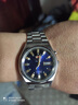 老款雙獅男表全鋼防水全自動(dòng)機械表懷舊雙獅夜光手表 三星藍色3.6厘米表盤(pán) 曬單實(shí)拍圖