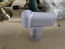 usmile笑容加沖牙器 洗牙器牙齒沖洗器 伸縮便攜式?jīng)_牙器C10S水韻紫2.0 生日禮物 曬單實(shí)拍圖