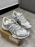 愛步（ECCO）BIOM C 戶外運動鞋女 厚底老爹鞋 健步803223 銀色/白色80322351366 38 曬單實拍圖