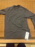 lululemon丨Surge Warm 男士長(zhǎng)袖運(yùn)動(dòng)衫 LM3DGZS 海鷗灰蒸汽灰混色 L 曬單實(shí)拍圖