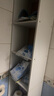 姍姍木藝書架落地家用簡易書柜多層置物架客廳臥室儲物架窄縫靠墻收納柜子 曬單實(shí)拍圖