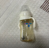 舒嬰防脹氣重力球吸管奶瓶嬰兒ppsu大寶寶喝水學(xué)飲杯寬口徑配件 PPSU240ml重力球配自然十字孔+把手（7月+ 曬單實(shí)拍圖