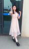 CAMILA KSENIA厚底樂(lè)福鞋女士2025新款夏季百搭鞋子時(shí)尚單鞋增高女鞋休閑小皮鞋 黑色 36 曬單實(shí)拍圖