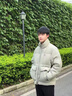 Teenie Weenie Men小熊男裝日常蓬松保暖肌理感面料立領(lǐng)厚款羽絨服 軍綠 XL 曬單實拍圖