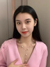 LnieerS925銀滿天星珍珠項(xiàng)鏈女款輕奢小眾流蘇鎖骨鏈2025新款時(shí)尚頸鏈 滿天星珍珠項(xiàng)鏈【925銀】 曬單實(shí)拍圖