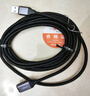 秋葉原（CHOSEAL）USB3.0公對公數據傳輸延長(cháng)線(xiàn) USB雙向高速互傳 機頂盒電視機硬盤(pán)筆記本電腦散熱器連接線(xiàn) USB3.0公對母延長(cháng)線(xiàn)QS591 1米 曬單實(shí)拍圖