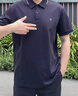 FILA 領(lǐng)航POLO|斐樂官方男裝針織短袖POLO衫2025夏季新款商務(wù)休閑上衣 傳奇藍(lán)-NV XL 180/100A/XL 曬單實拍圖