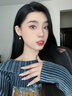 Jay法式耳釘珍珠耳環(huán)耳扣女方圓臉耳飾送女友七夕情人節(jié)禮物 淡水珍珠耳環(huán)（京倉/就近發(fā)貨） 曬單實(shí)拍圖