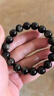 金石靈天然黑曜石手串男女款金曜石貓眼石佛珠水晶手鏈轉運珠送生日禮物 金曜石手鏈10毫米 曬單實(shí)拍圖
